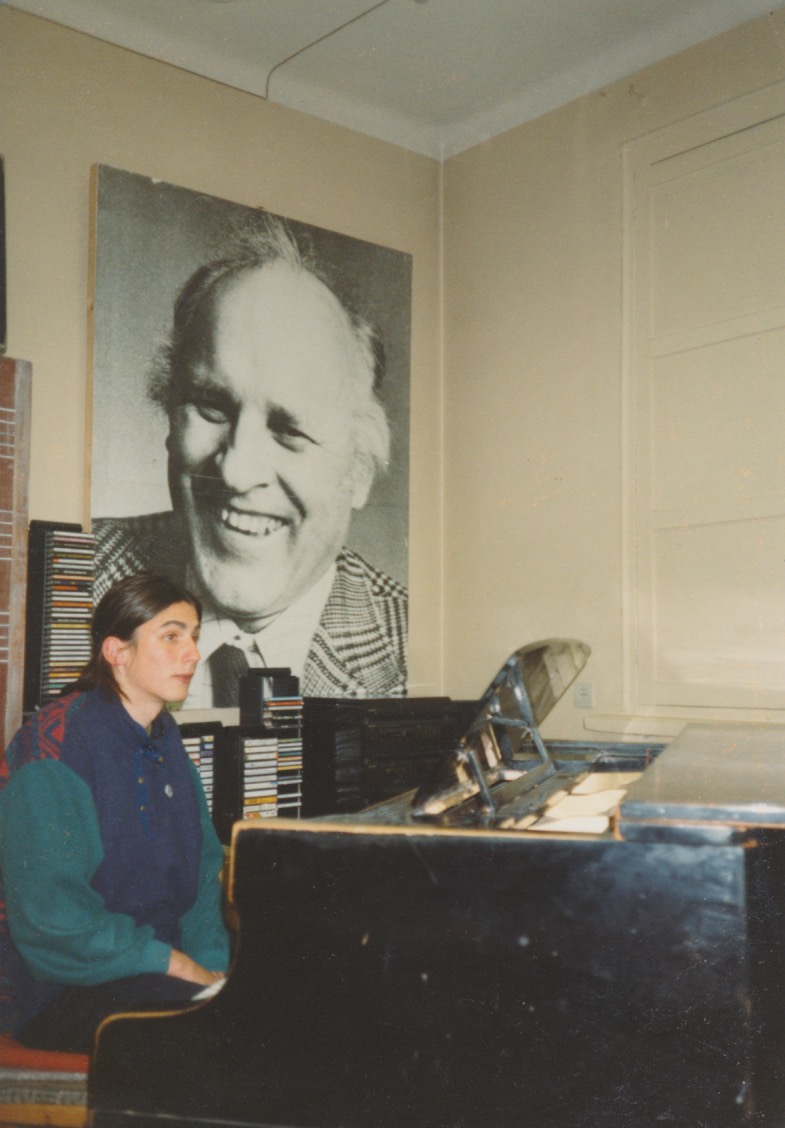 Me at music school age 17